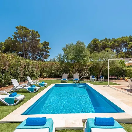 Rustic Garden Minorcan Style With Private Pool And Sea *