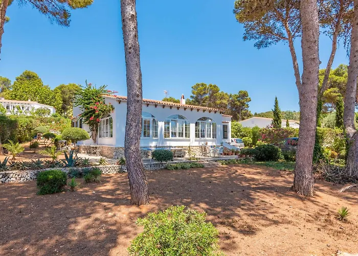 Rustic Garden Minorcan Style With Private Pool And Sea Santo Tomas